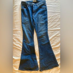 Free People flare jeans size 28